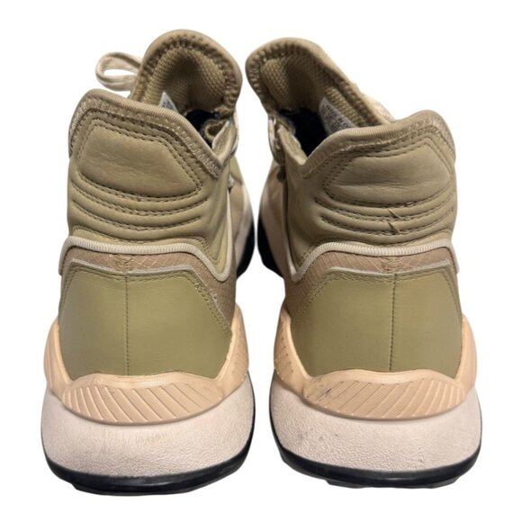 Adidas Terrex Hyperblue Rain Ready Mid Hiking Shoes Women's 10 Tan Waterproof - Picture 3 of 9